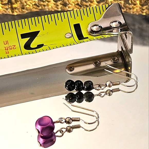 Silver Hoop Earring Bundle Of 3 - Picture 10 of 10